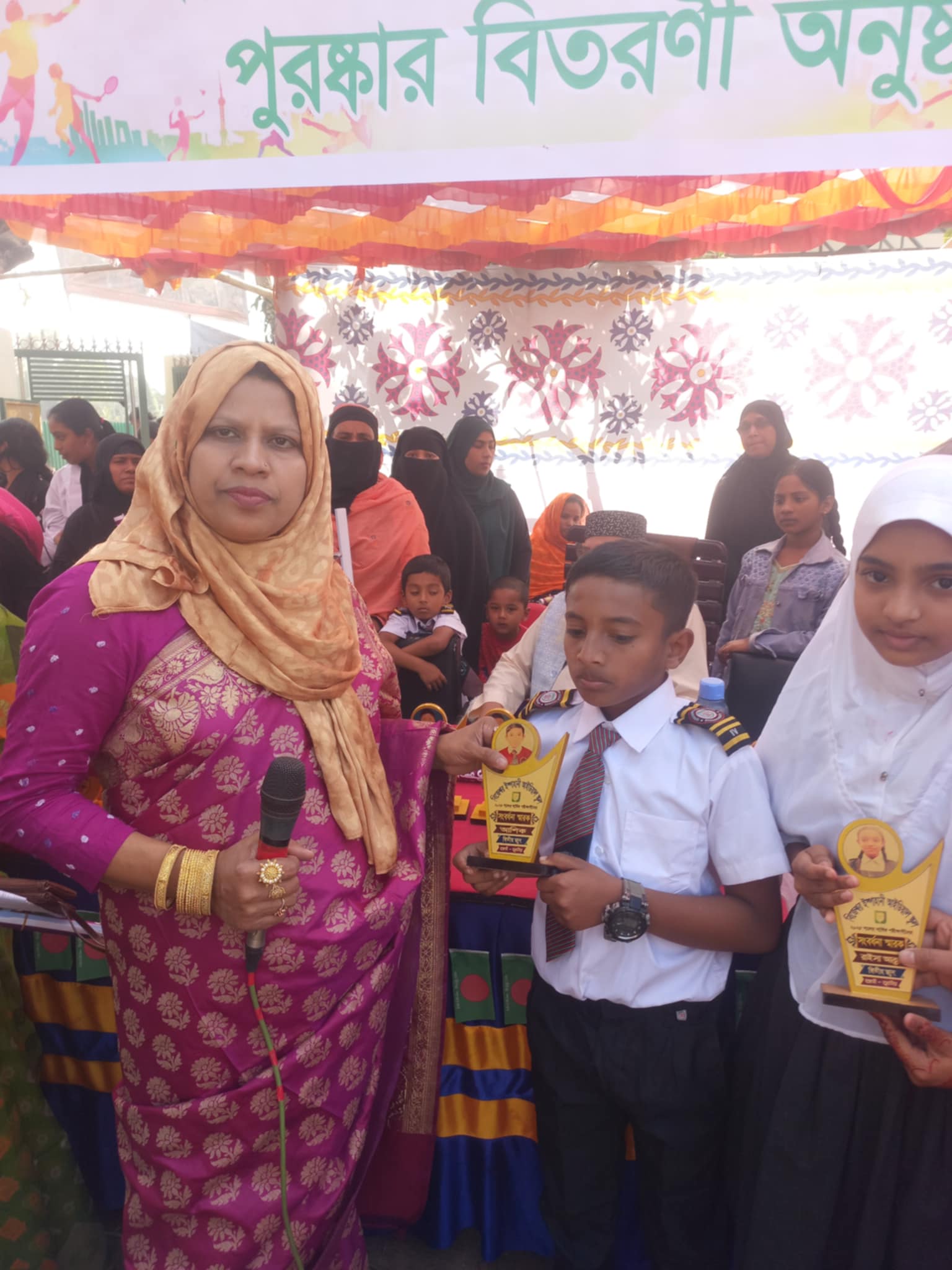 Science experiment demonstration